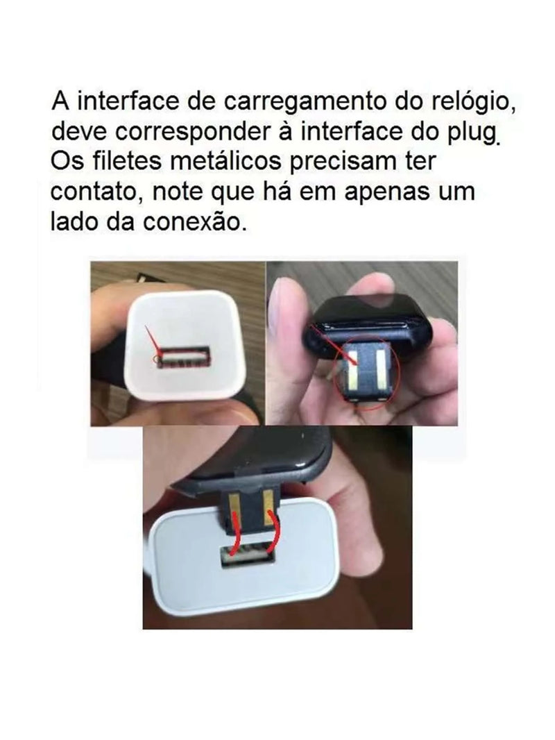 Smart Watch Inteligente Unisex a Prova D`água