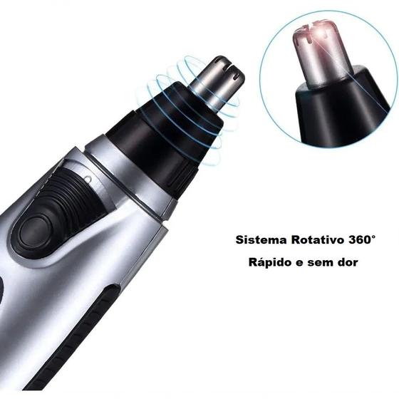 Electric Hair Remover Trimmer/Portable for Nose/Ear/Face/Facial Depilator